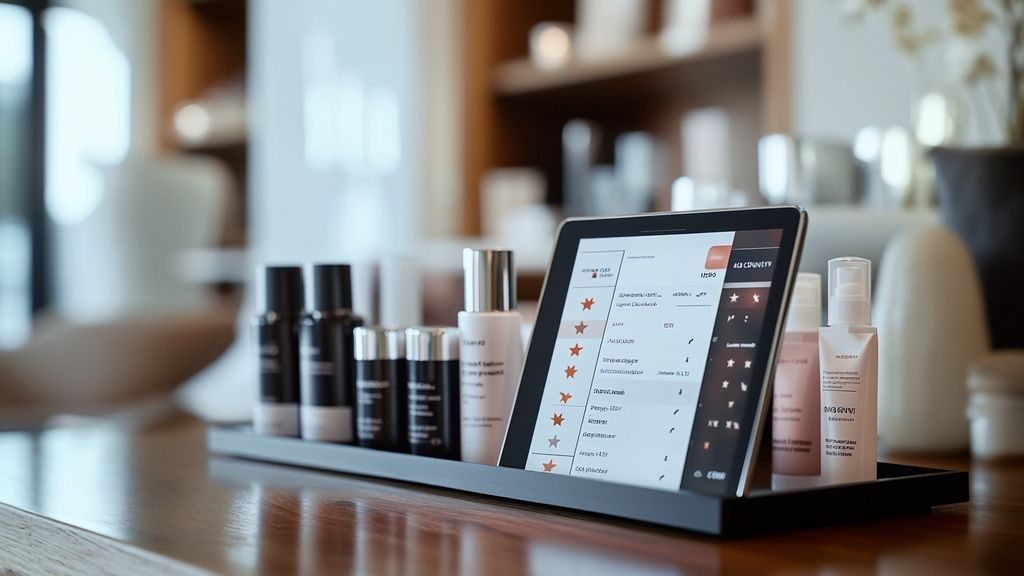 Analysez les avis et comparez les prix avant l'achat de cosmétiques