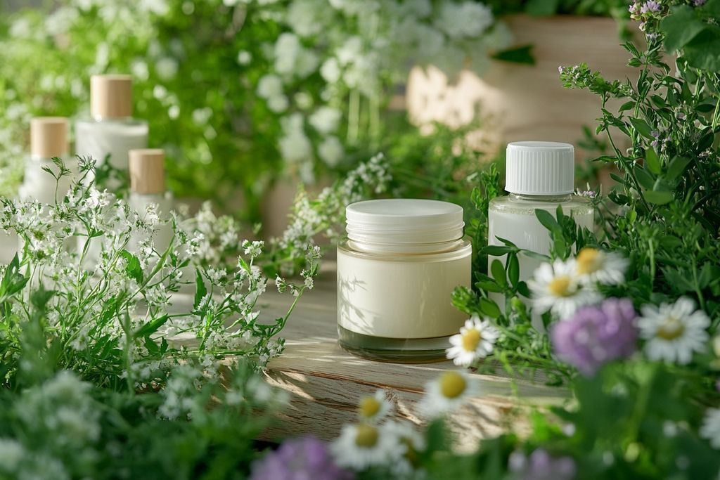 Produit de beauté en B