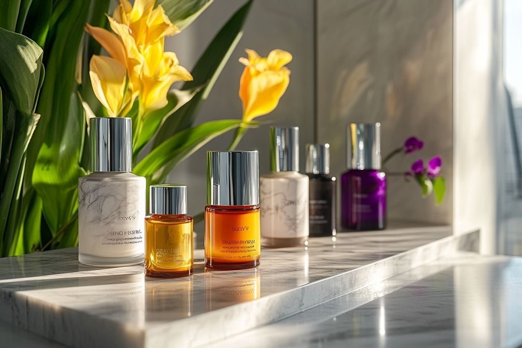 Produit de beauté en C