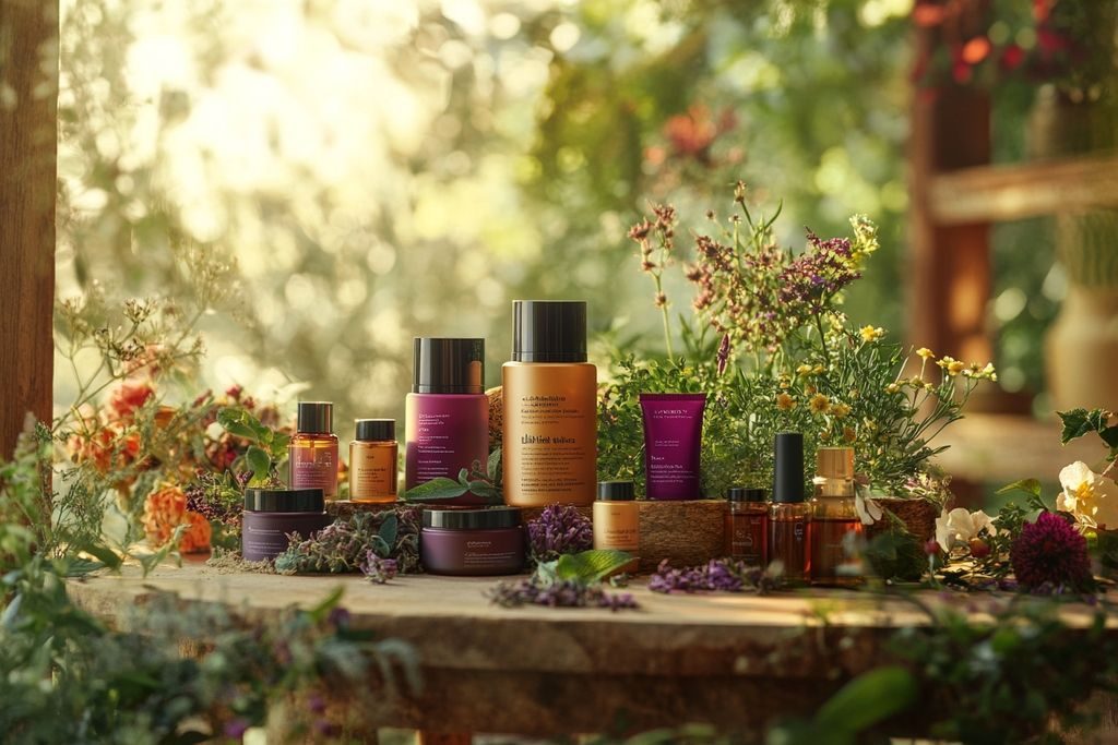Produit de beauté en F