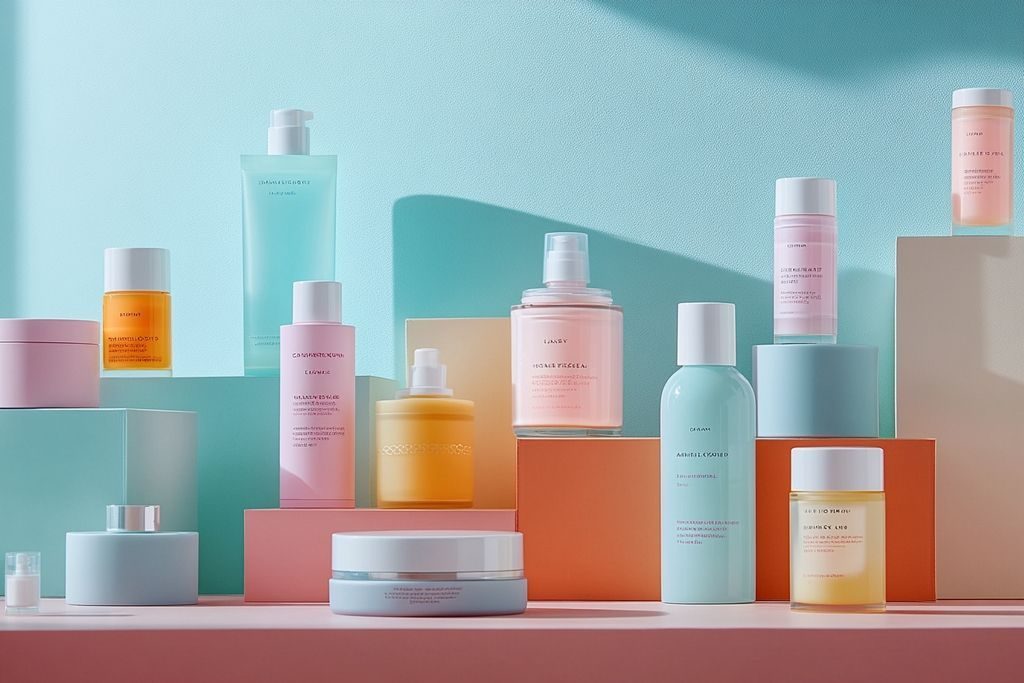 Produit de beauté en K
