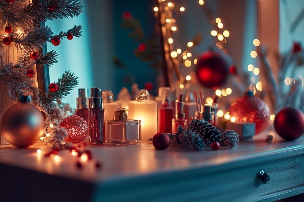 Produit de beauté en O