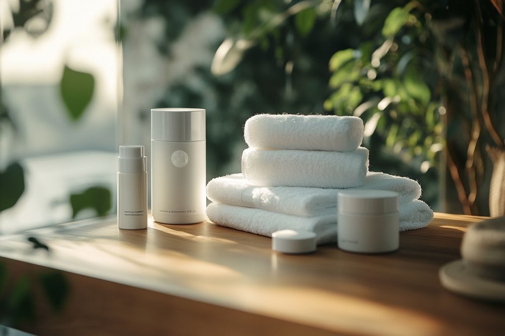 Produit de beauté en S